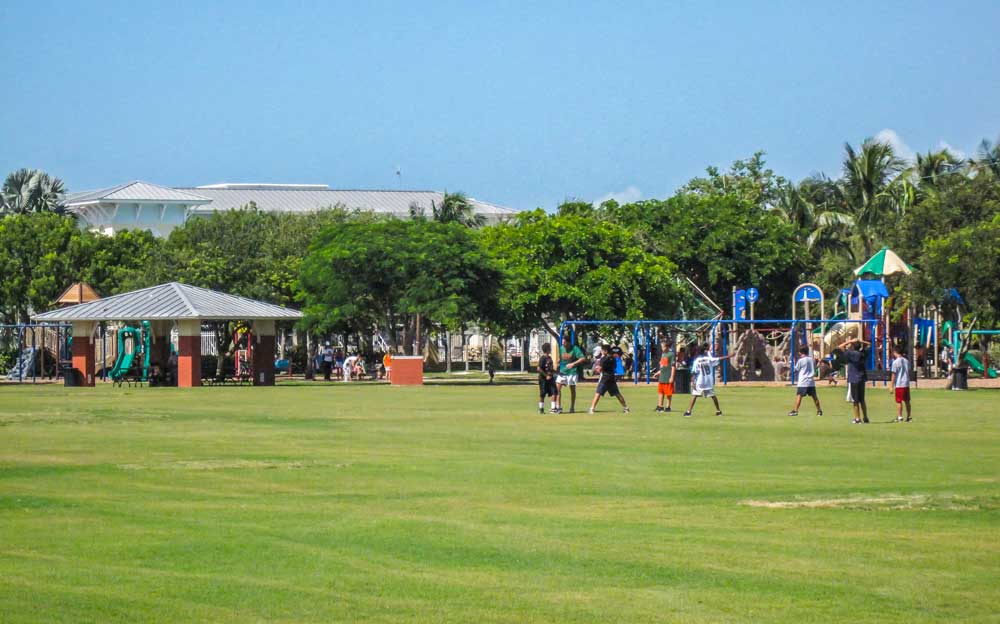 Key Biscayne Park and playgrounds